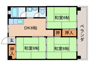 第二泰水堂ﾋﾞﾙの物件間取画像